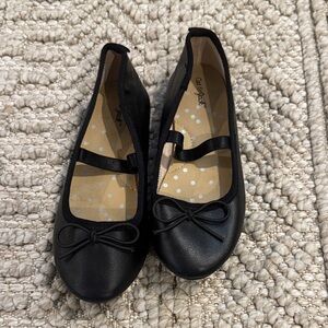 Cat & Jack Black Slip-On Shoes